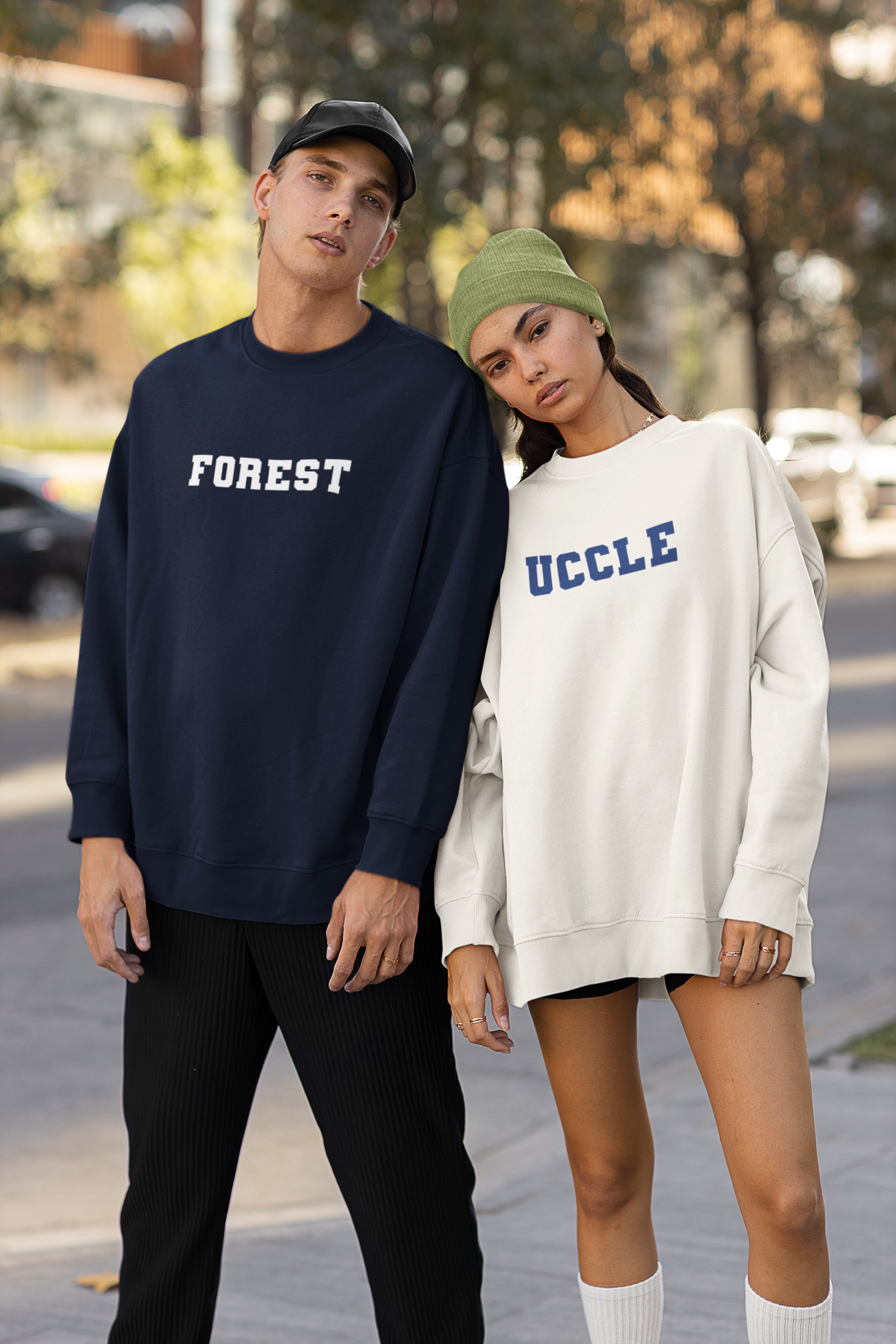 Sweatshirt "Forest" unisexe écoresponsable