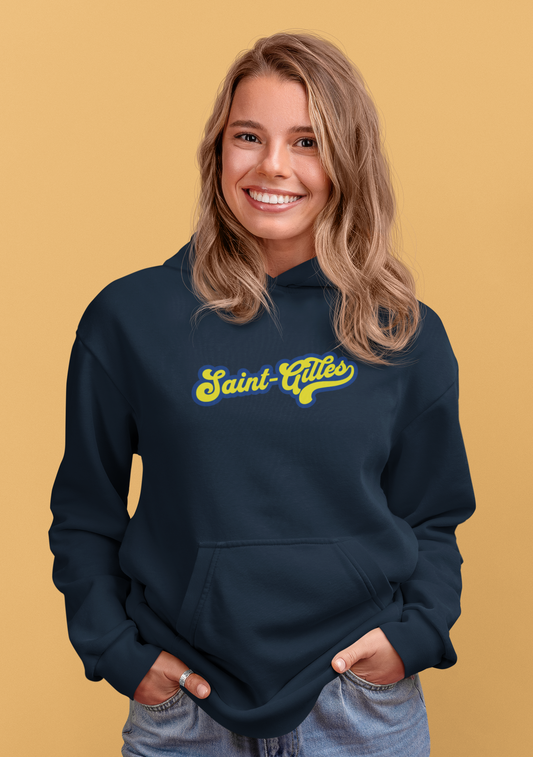 Hoodie unisexe "Saint-Gilles Vibes" écoresponsable