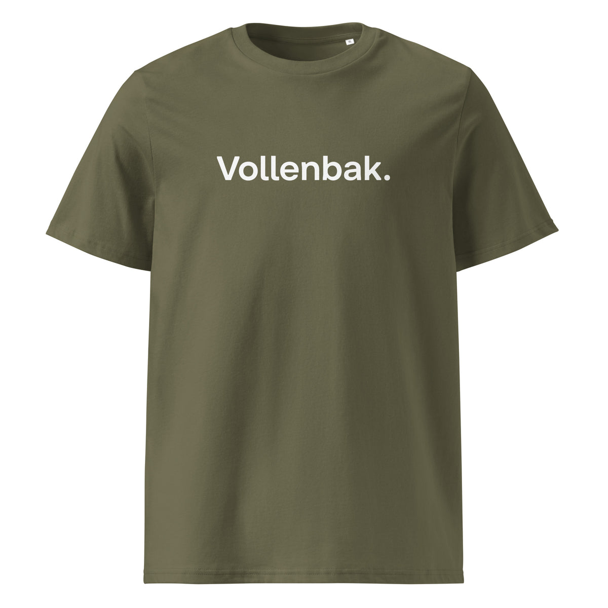T-shirt Vollenbak kaki, vue de face