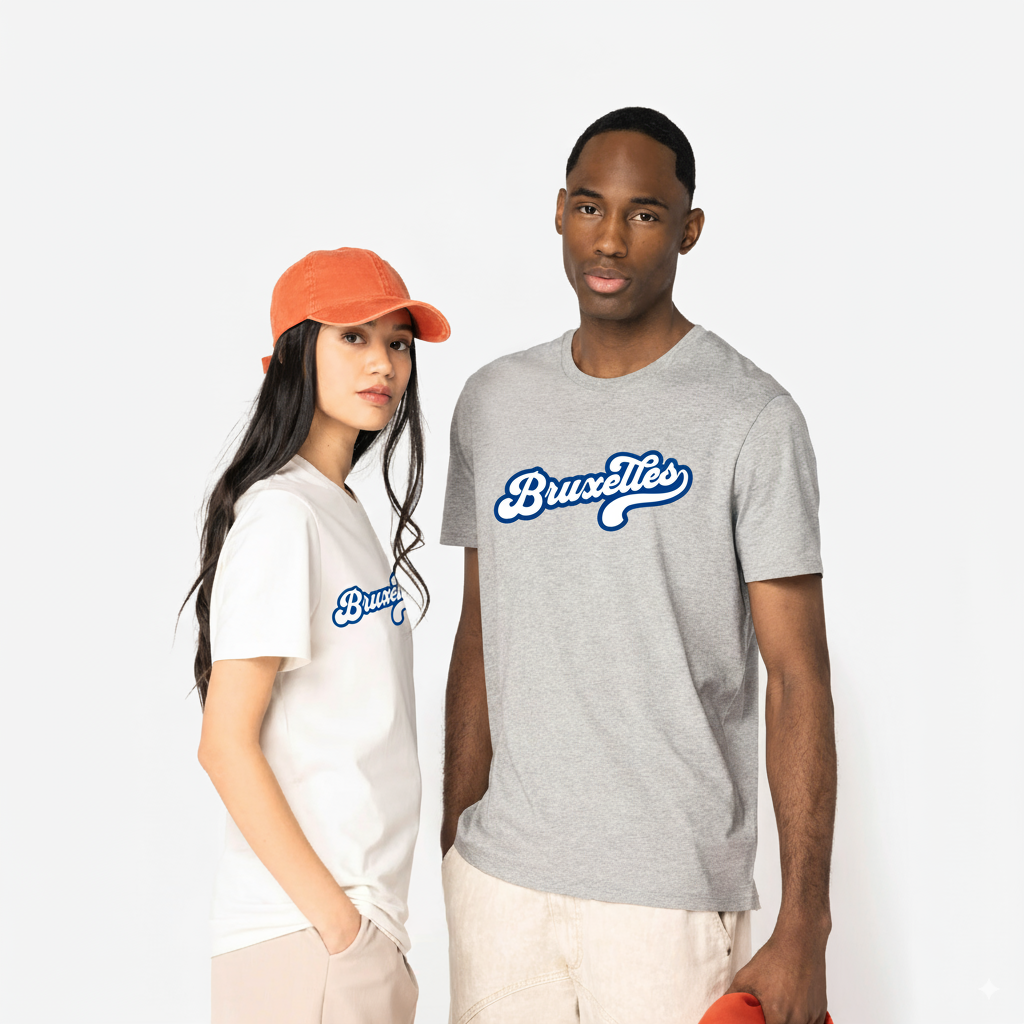 T-shirt Bruxelles 100% coton biologique
