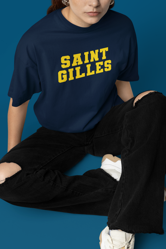 T-shirt unisexe "Saint-Gilles" 100% coton biologique