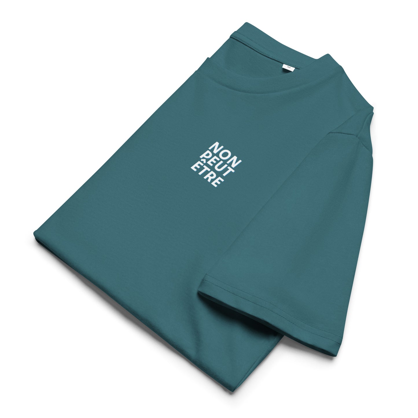 T-shirt "Non peut-être" unisexe en coton biologique