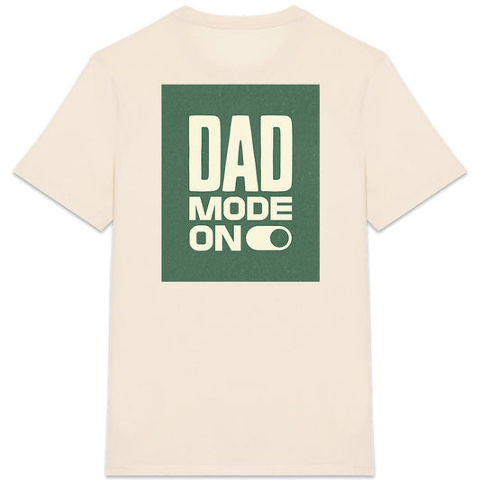 T-shirt Dad Mode On 100% coton biologique - dos_1