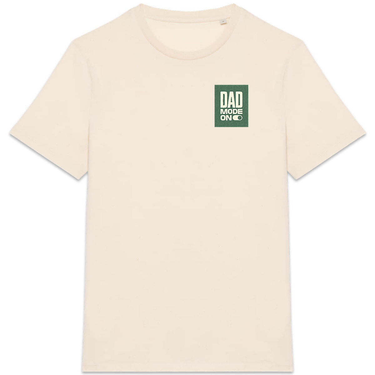 T-shirt Dad Mode On 100% coton biologique - face_1