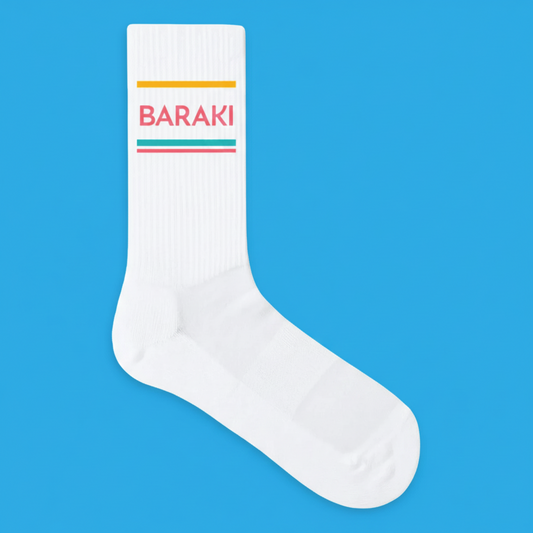 Chaussettes "Baraki" Made in Europe en Coton bio
