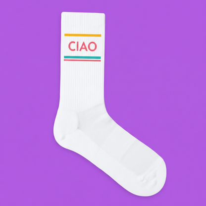 Chaussettes "Ciao" Made in Europe en Coton bio