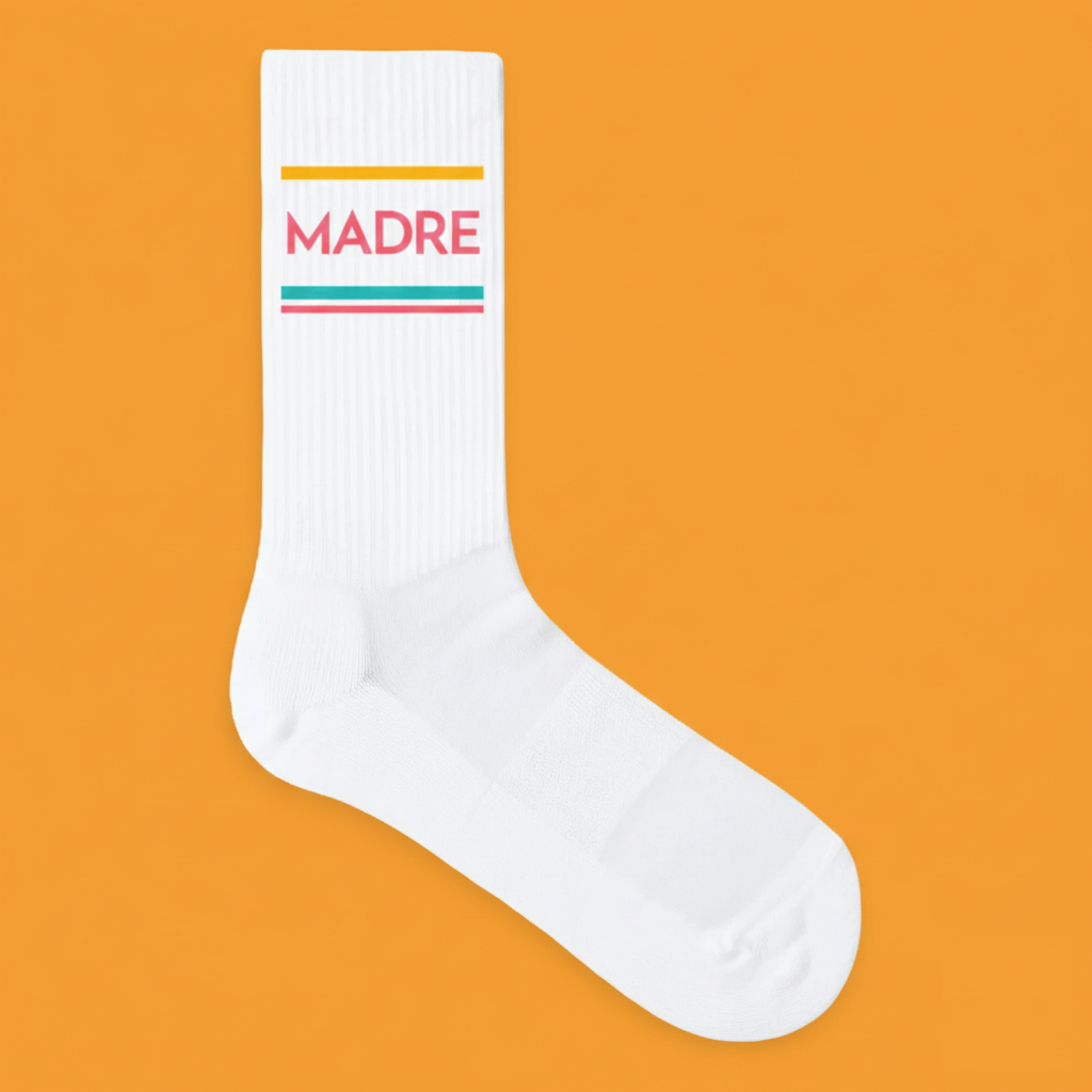 Chaussettes "Madre" Made in Europe en Coton bio