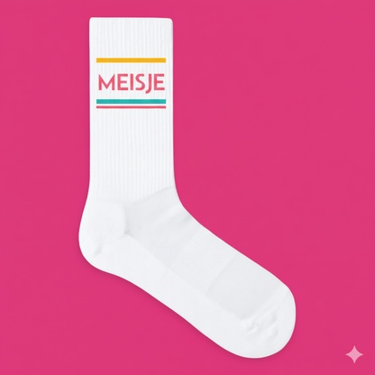 Chaussettes "Meisje" en Coton bio Made in Europe