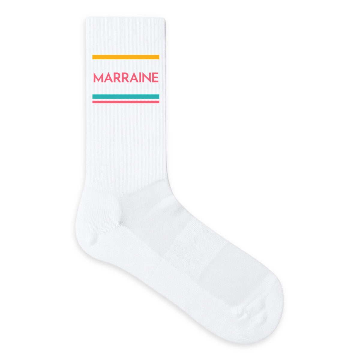 Chaussettes Marraine Made in Europe en Coton bio - face_0