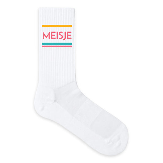 Chaussettes Meisje en Coton bio Made in Europe - face_0