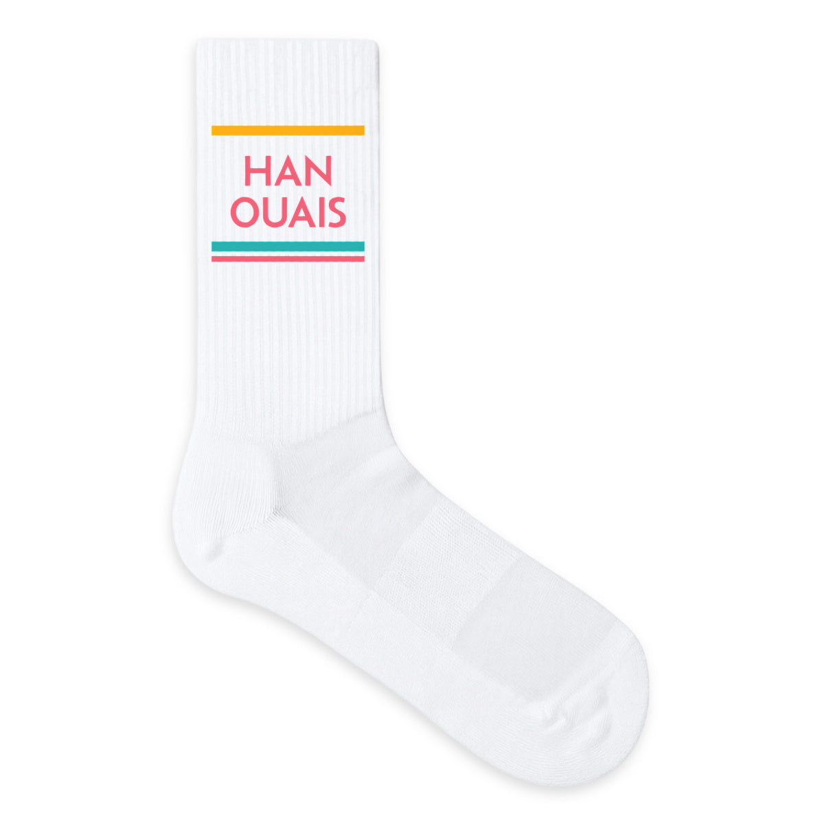 Chaussettes Han Ouais Made in Europe en Coton bio - face_1
