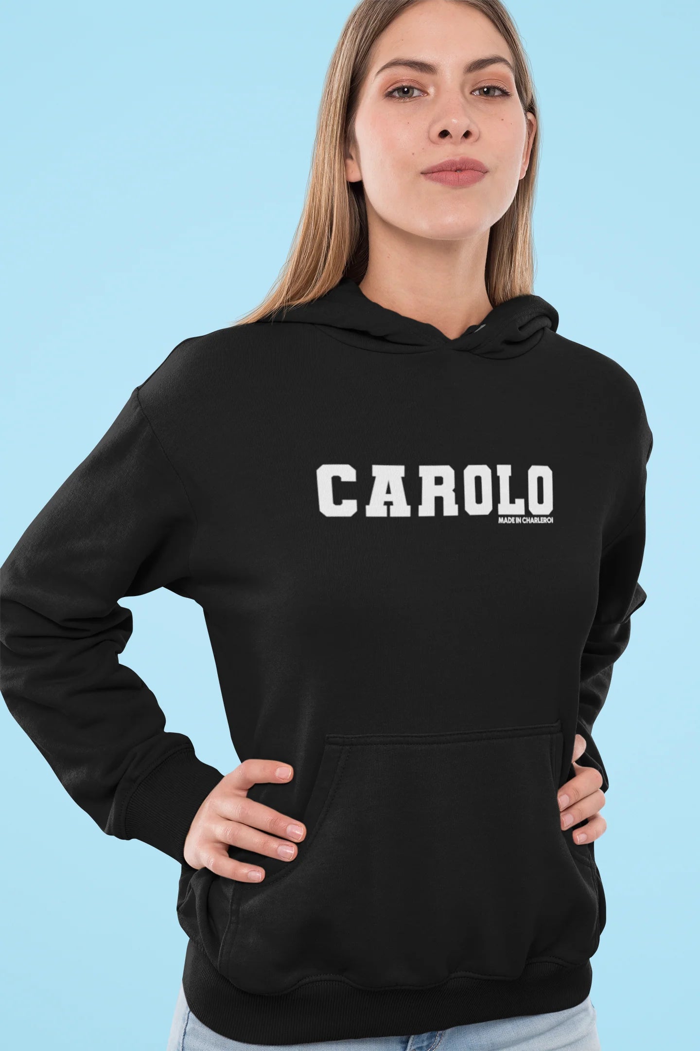 Hoodie Carolo unisexe eco responsable