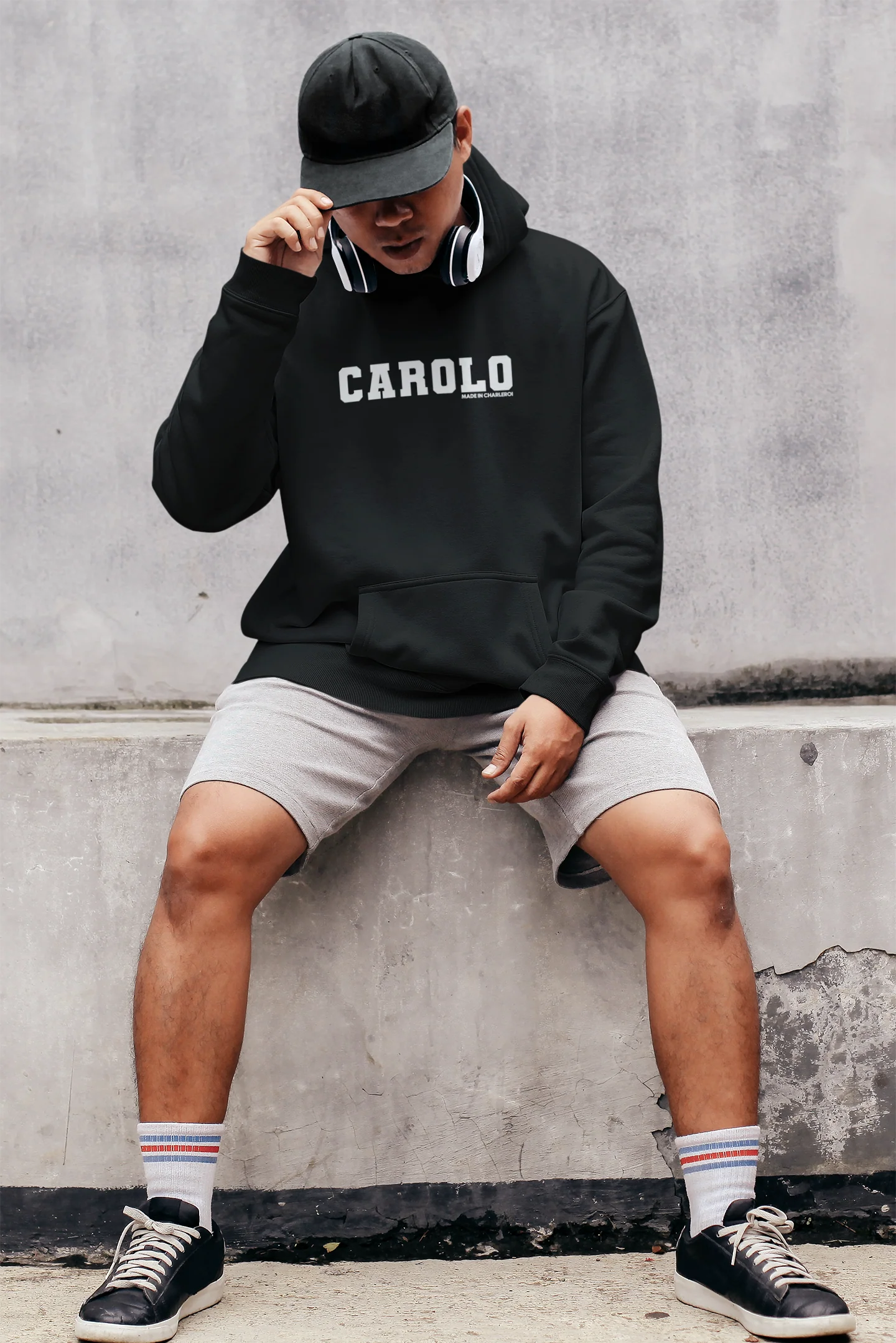 Hoodie "Carolo" unisexe éco-responsable