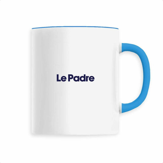 Mug Le Padre bleu, vue de face