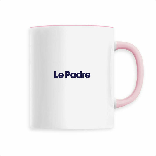 Mug Le Padre rose, vue de face