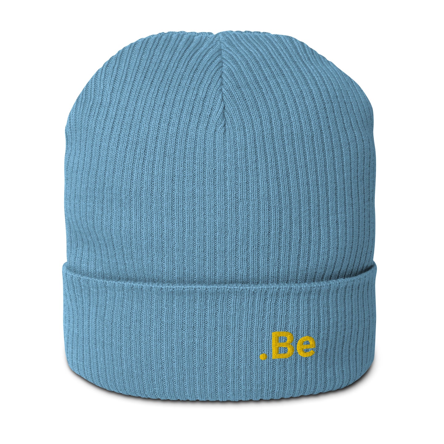 bonnet belgique bleu coton biologique