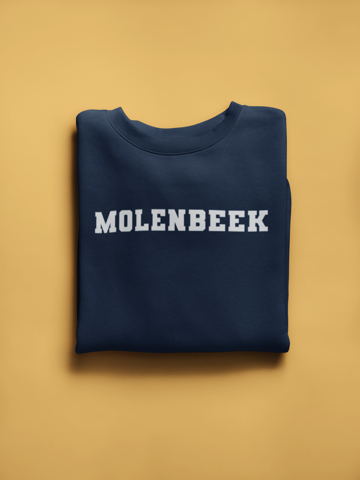 Sweatshirt Molenbeek bleu marine
