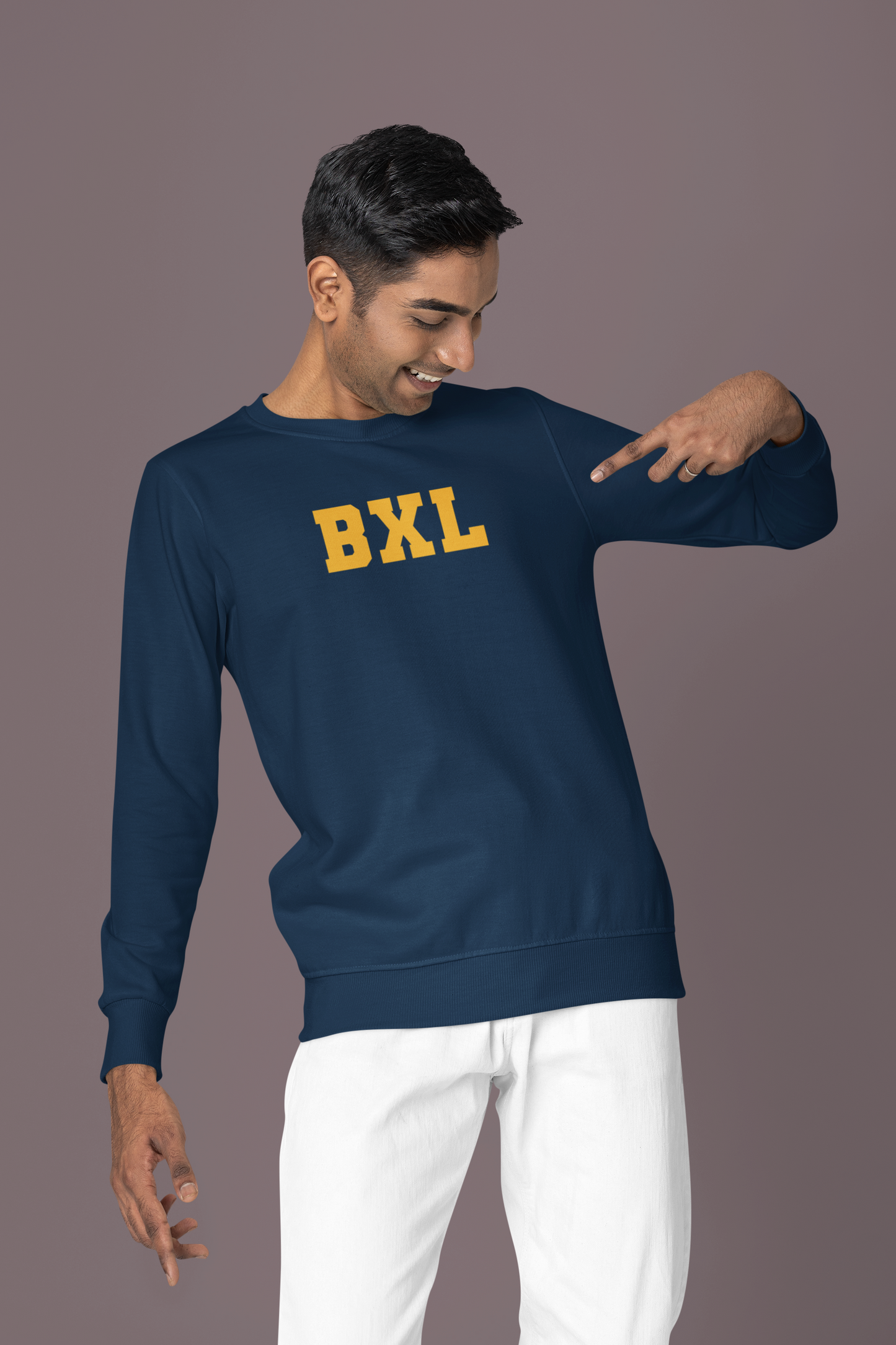 Sweatshirt "BXL" unisexe écoresponsable