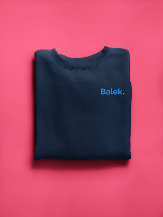 Sweatshirt brodé "Balek" unisexe éco-responsable