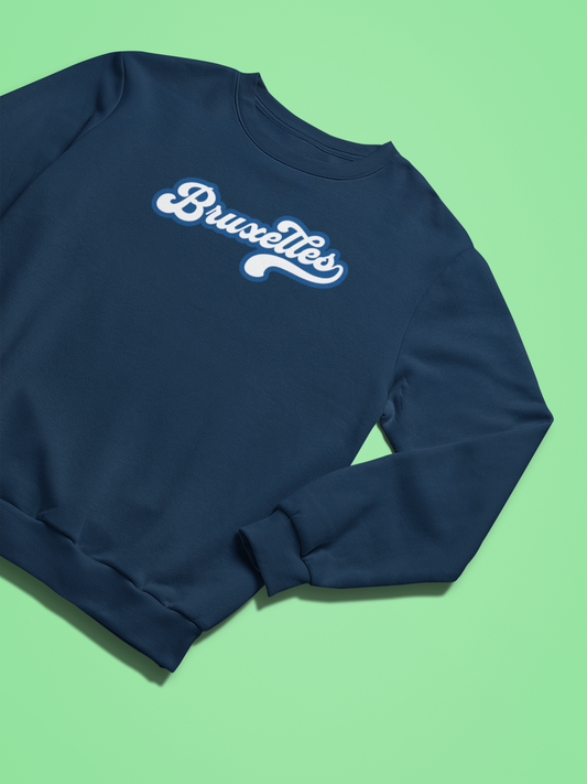 Sweatshirt "Bruxelles" écoresponsable en coton biologique