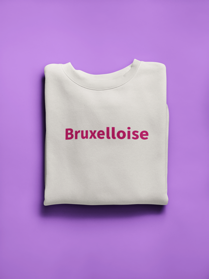 Sweatshirt "Bruxelloise" écoresponsable