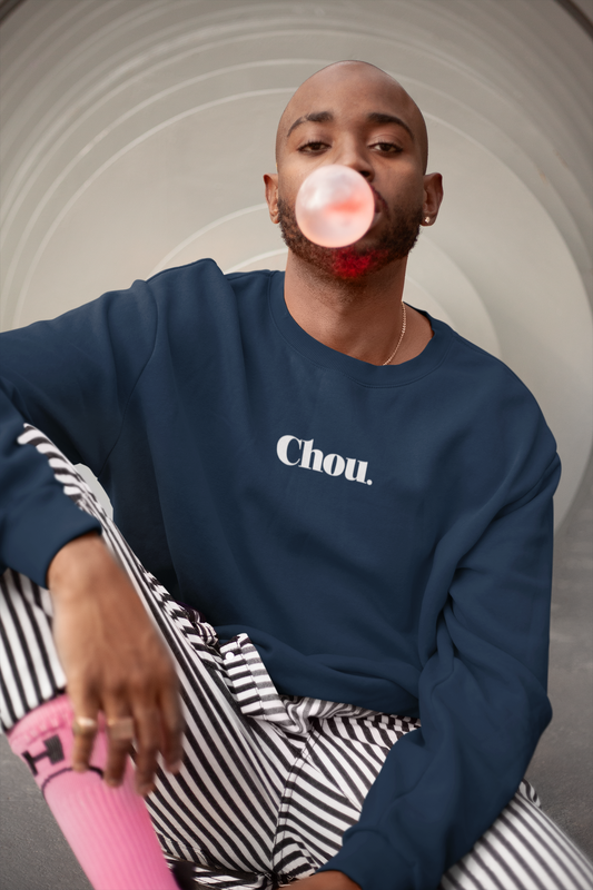 Sweatshirt "Chou" pour lui unisexe écoresponsable