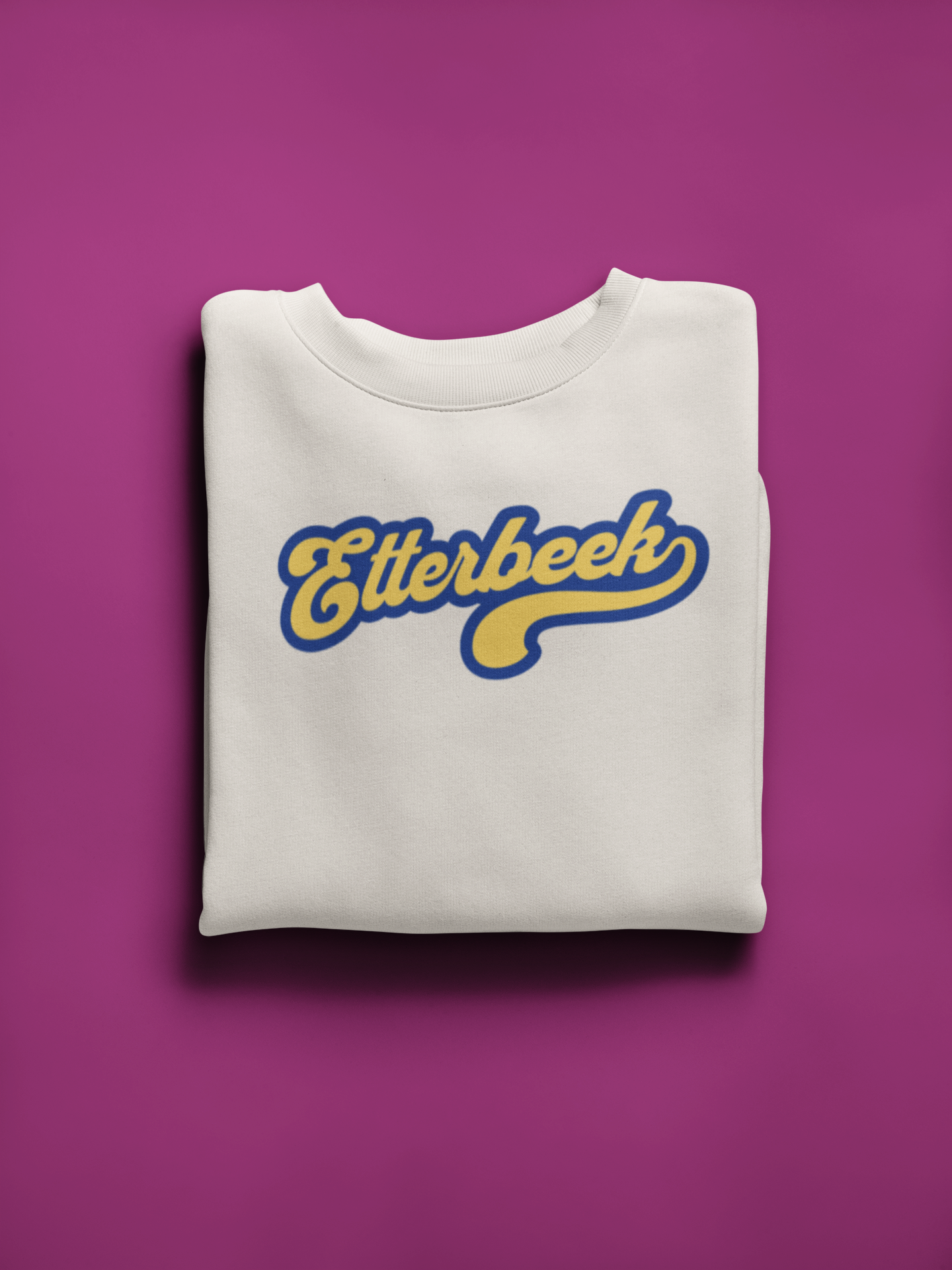 Sweatshirt unisexe "Etterbeek Vibes" écoresponsable