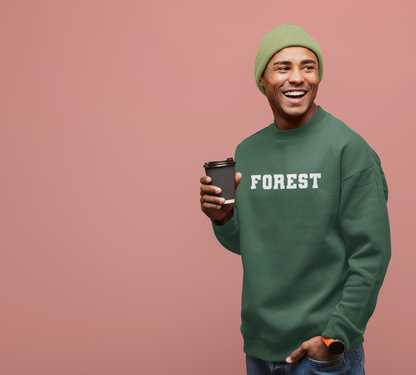 Sweatshirt "Forest" unisexe écoresponsable édition limitée