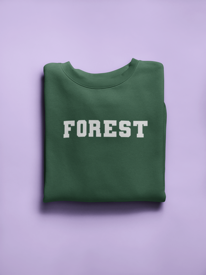 Sweatshirt "Forest" unisexe écoresponsable édition limitée