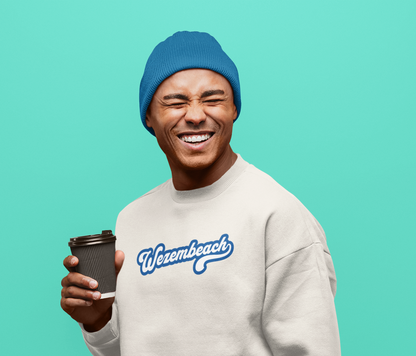 Sweatshirt unisexe "Wezembeach Vibes" écoresponsable