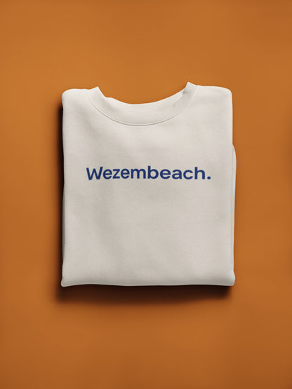 Sweatshirt "Wezembeach" unisexe écoresponsable