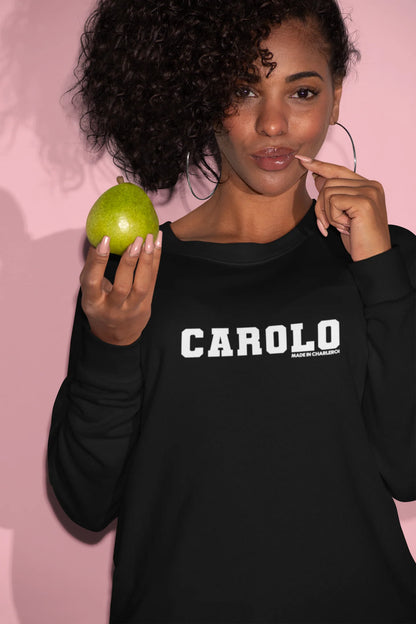 Sweatshirt "Carolo Made in Charleroi"unisexe éco-responsable