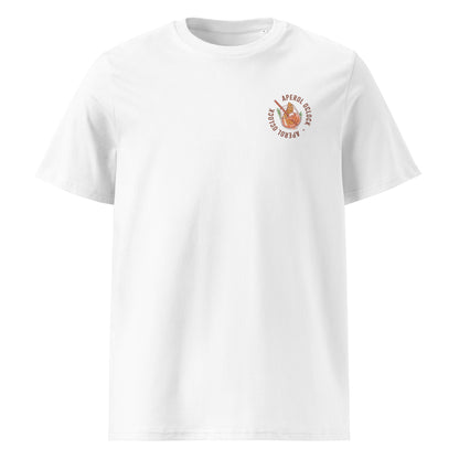 T-shirt Aperol O'clock blanc, vue de face