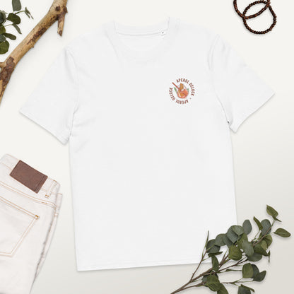 T-shirt Aperol O'clock blanc, vue de face