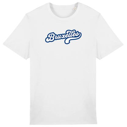 T-shirt Bruxelles blanc, vue de face