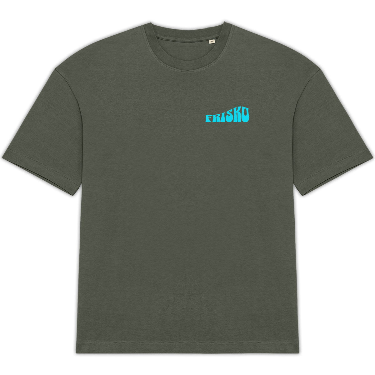 T-shirt oversize Drache, Chicon, Mitraillette, Frisko, vue de face