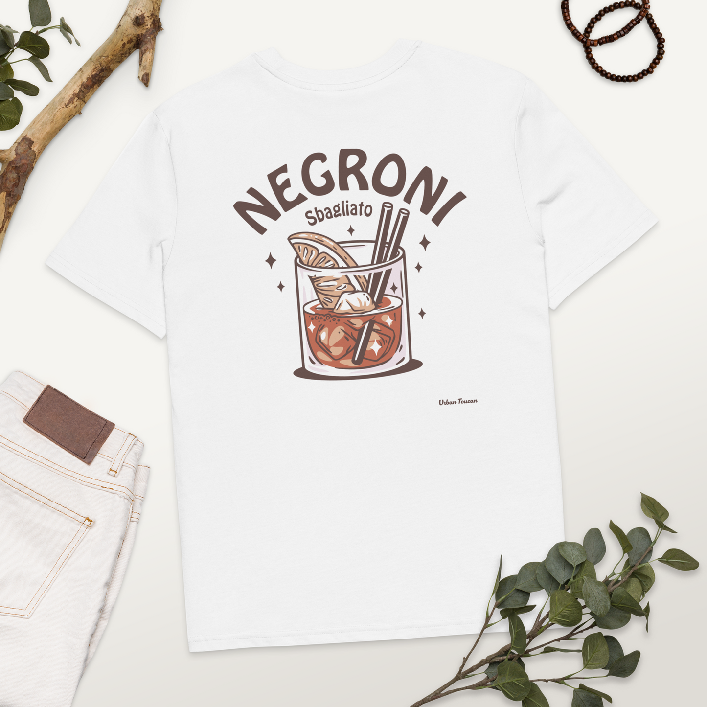 T-shirt unisexe "Negroni" 100% coton biologique