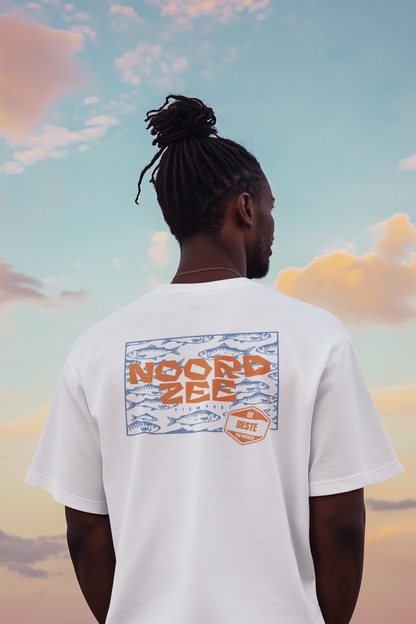 T-shirt Oversize "Noordzee" 100% coton biologique