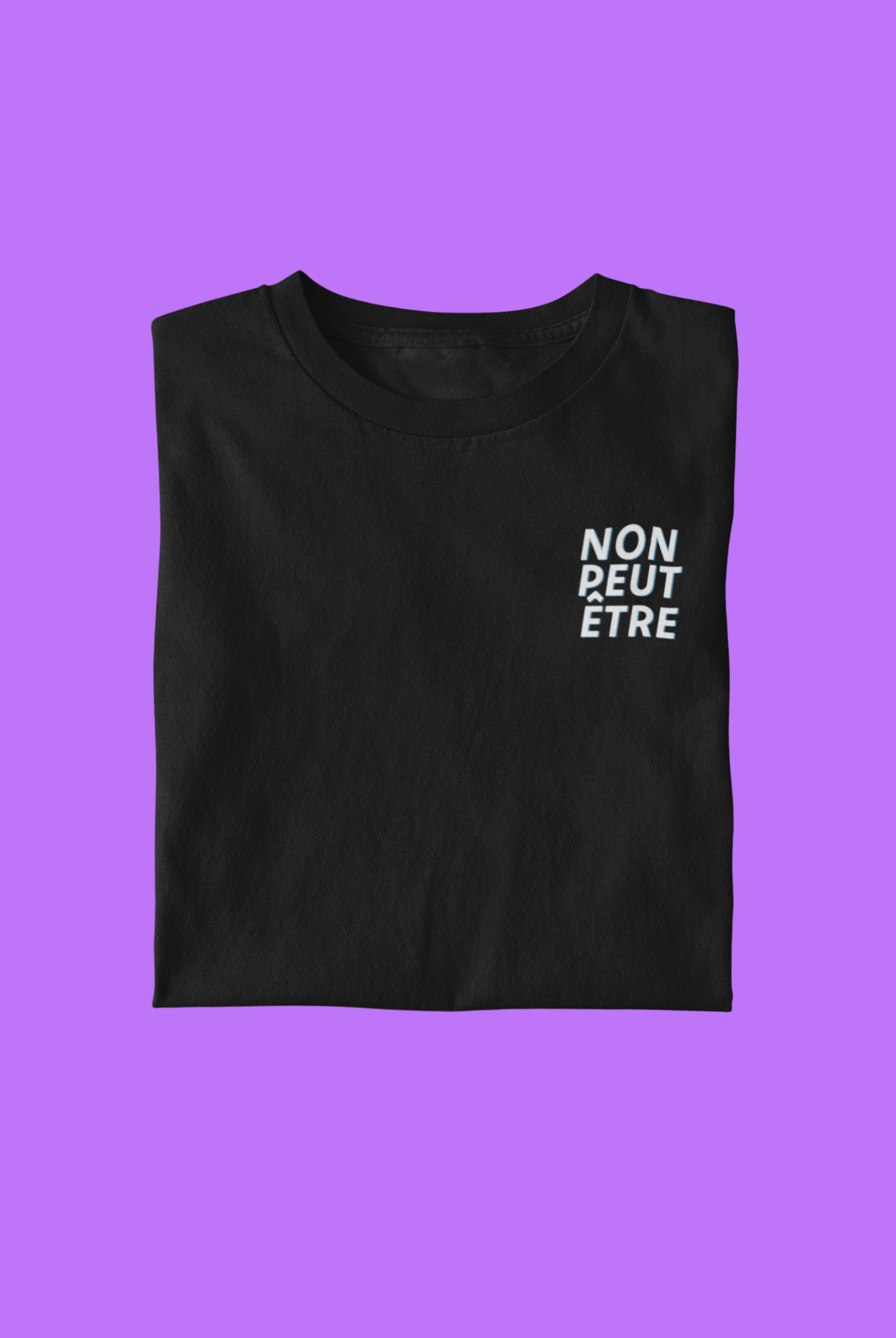 t-shirt non peut être noir