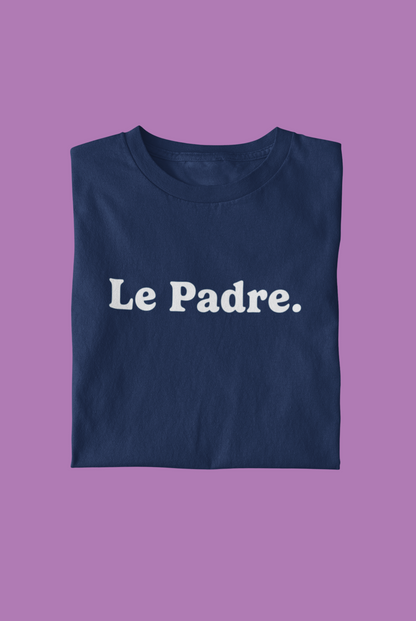 T-shirt unisexe "Le Padre en blanc" 100% coton biologique