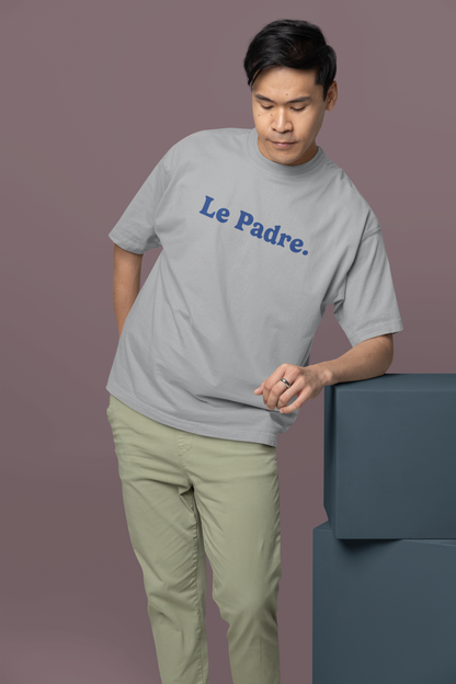 T-shirt unisexe "Le Padre en bleu" 100% coton biologique