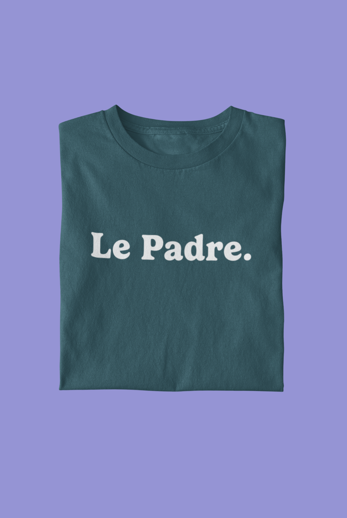 T-shirt unisexe "Le Padre en blanc" 100% coton biologique