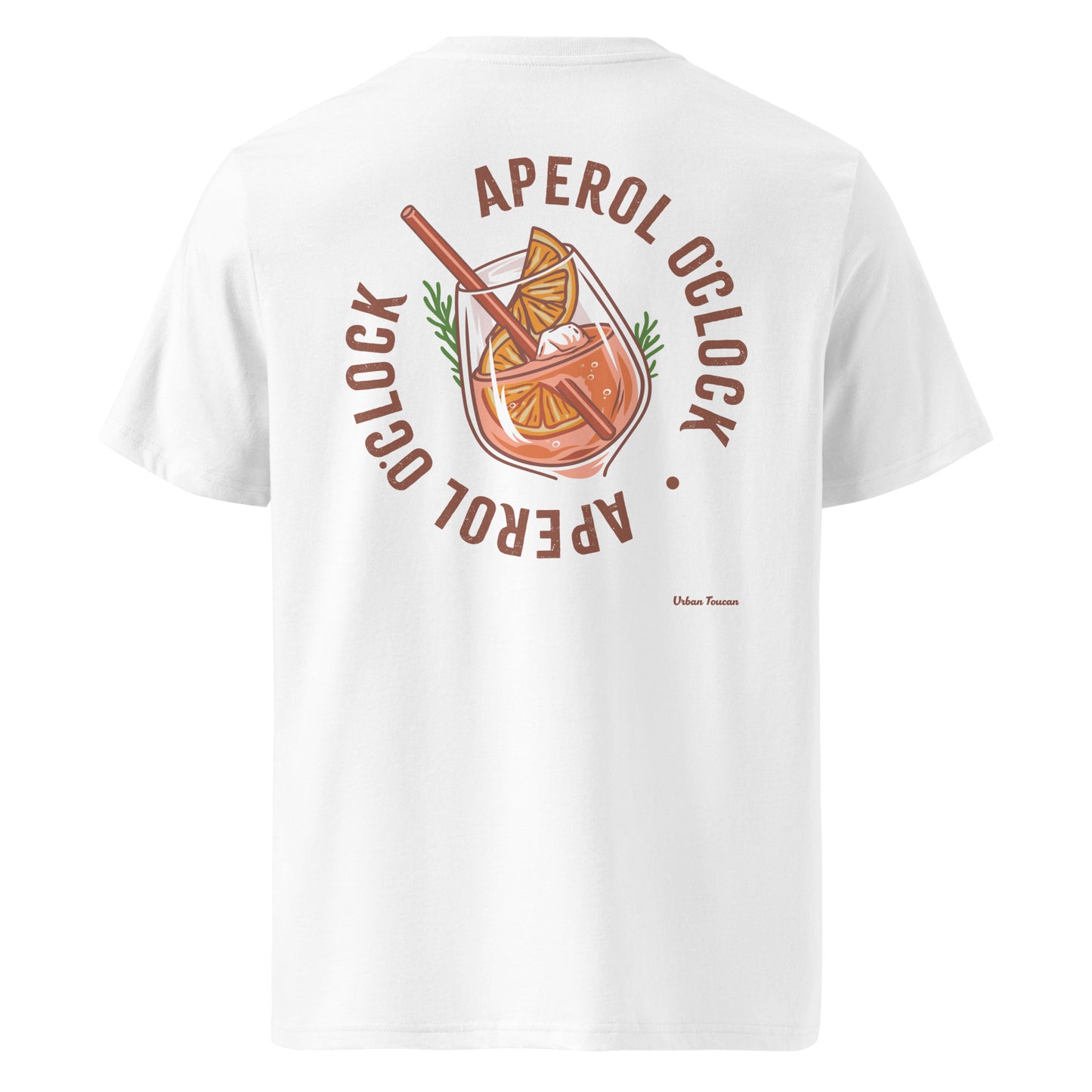 T-shirt unisexe "Aperol O'clock" 100% coton biologique