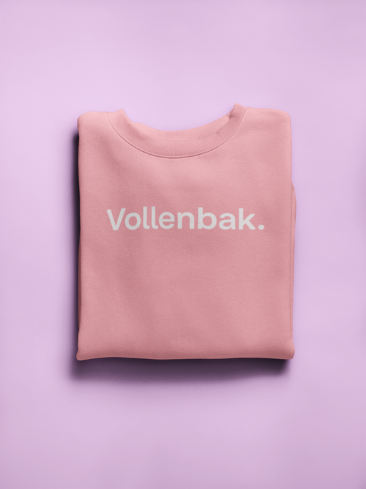 Sweatshirt "Vollenbak" Canyon Pink unisexe éco-responsable