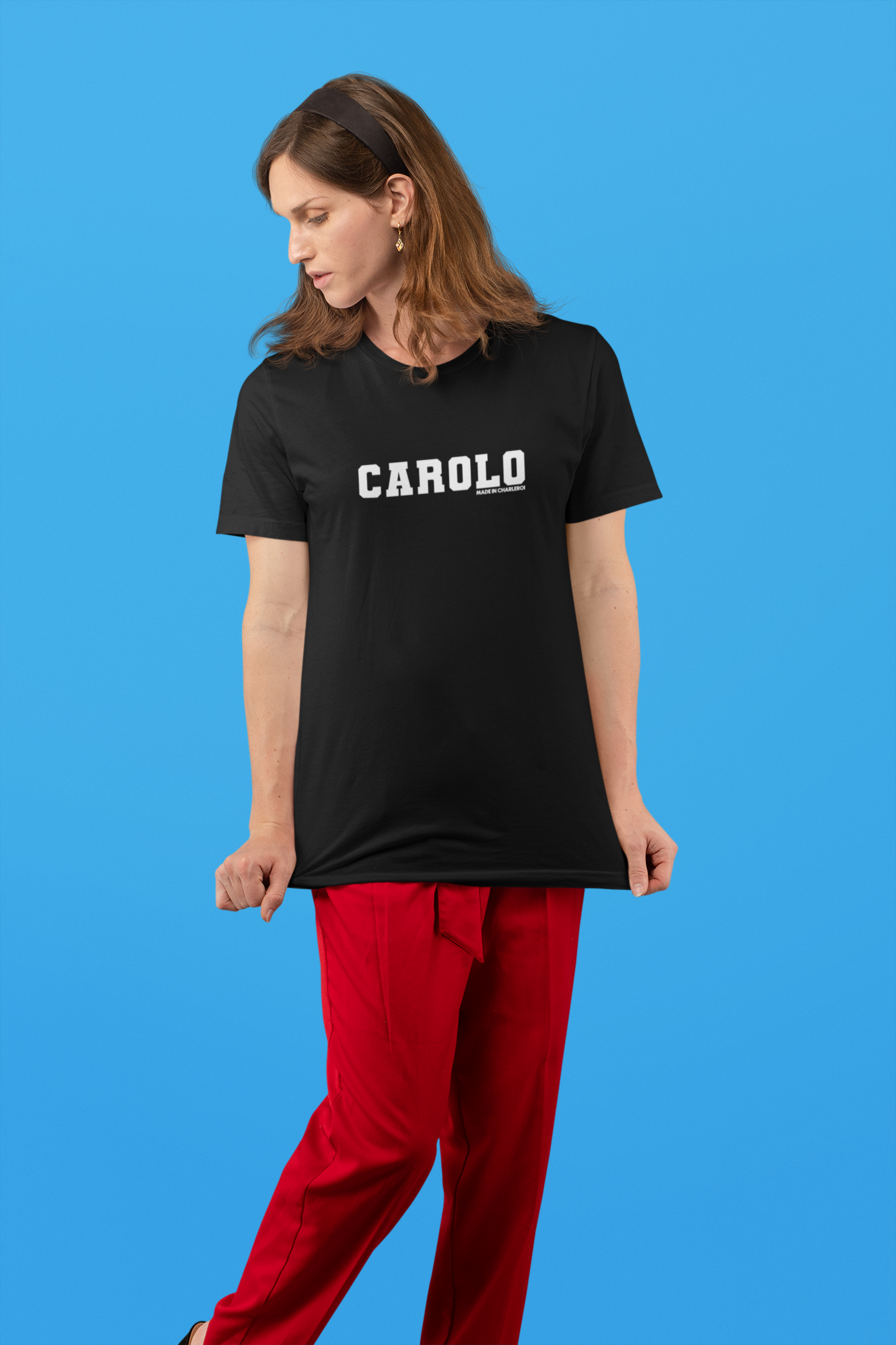 T-shirt "Carolo" unisexe Coton biologique