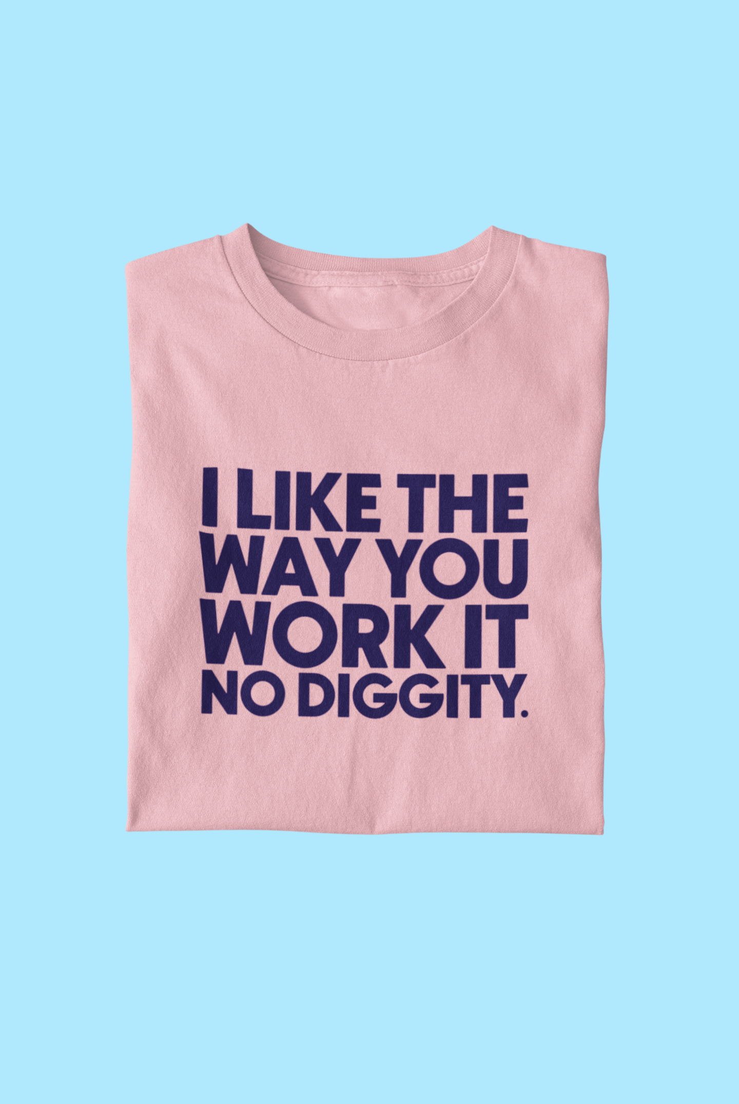 T-shirt "I like the way you work it" unisexe Coton biologique